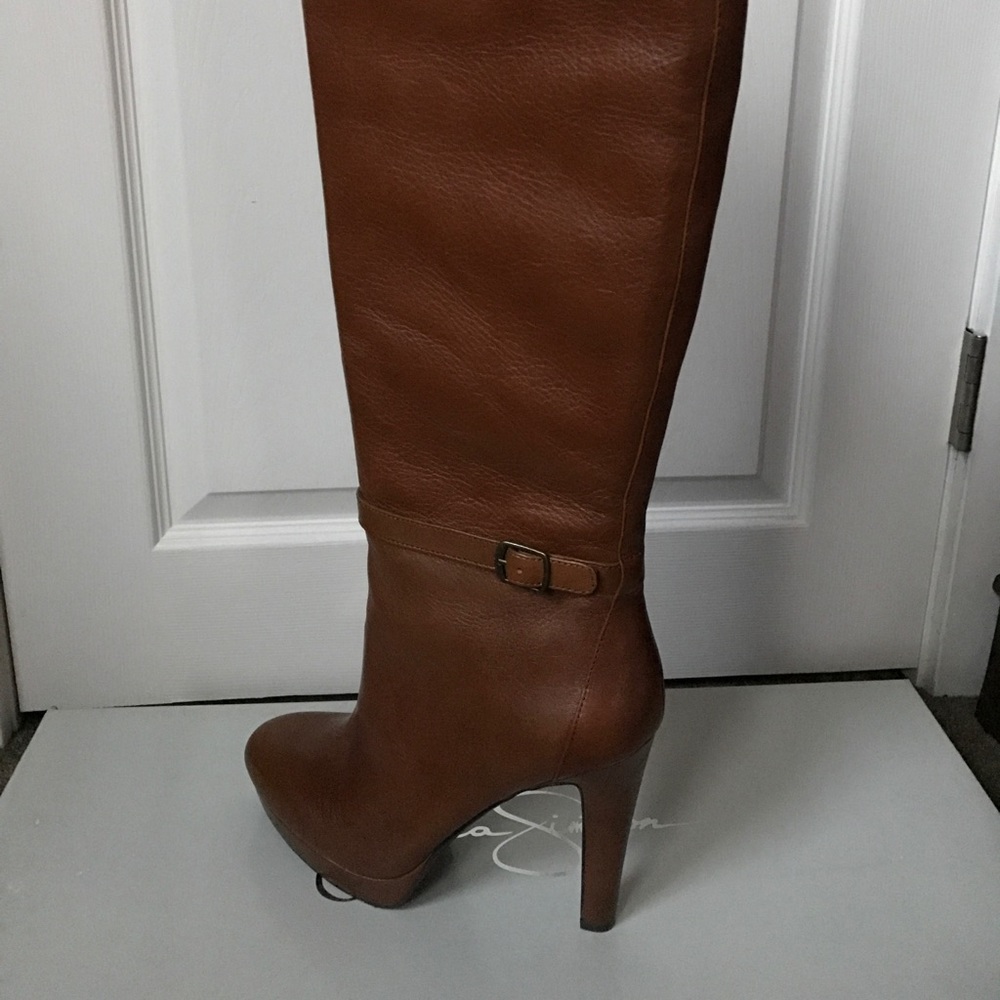 Jessica Simpson Kahlen Leather Knee-High Boot Sz 9